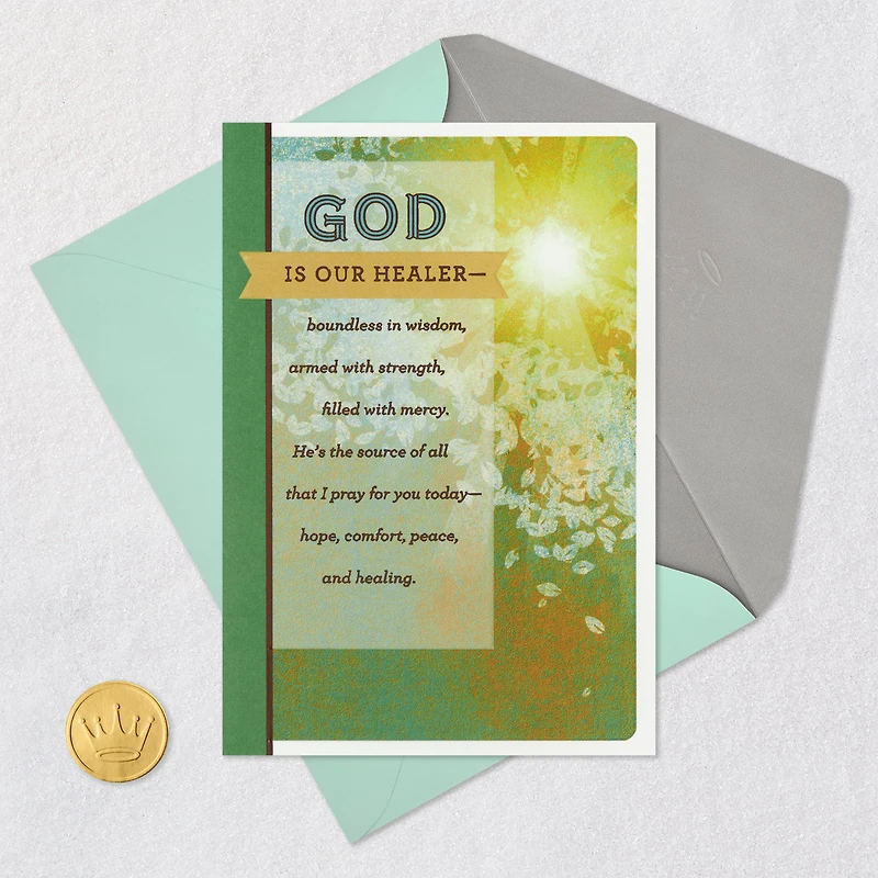 God is Our Healer Religious Get Well Card for only USD 3.99 | Hallmark