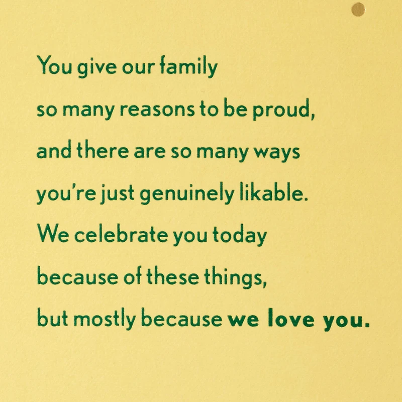 So Many Reasons We Love You Birthday Card for Son from Both for only USD 5.99 | Hallmark