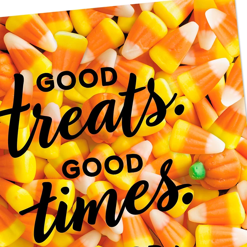 Good Treats, Good Times, Good Friends Halloween Card for only USD 0.99 | Hallmark