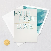 Faith, Hope and Love Wedding Card for only USD 7.59 | Hallmark