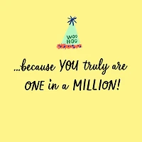 You're One In A Million Birthday Card for only USD 0.99 | Hallmark