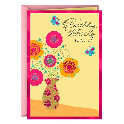 Blessings and Good Things Religious Birthday Card for only USD 2.50 | Hallmark