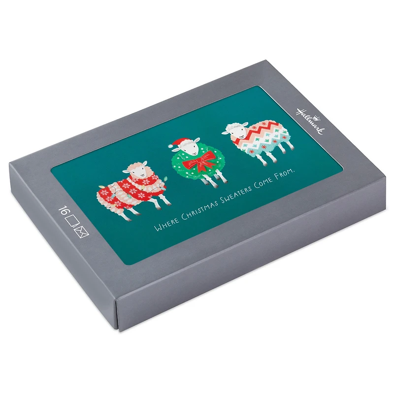 Merry Wishes to Ewe Funny Boxed Christmas Cards, Pack of 16 for only USD 12.49 | Hallmark