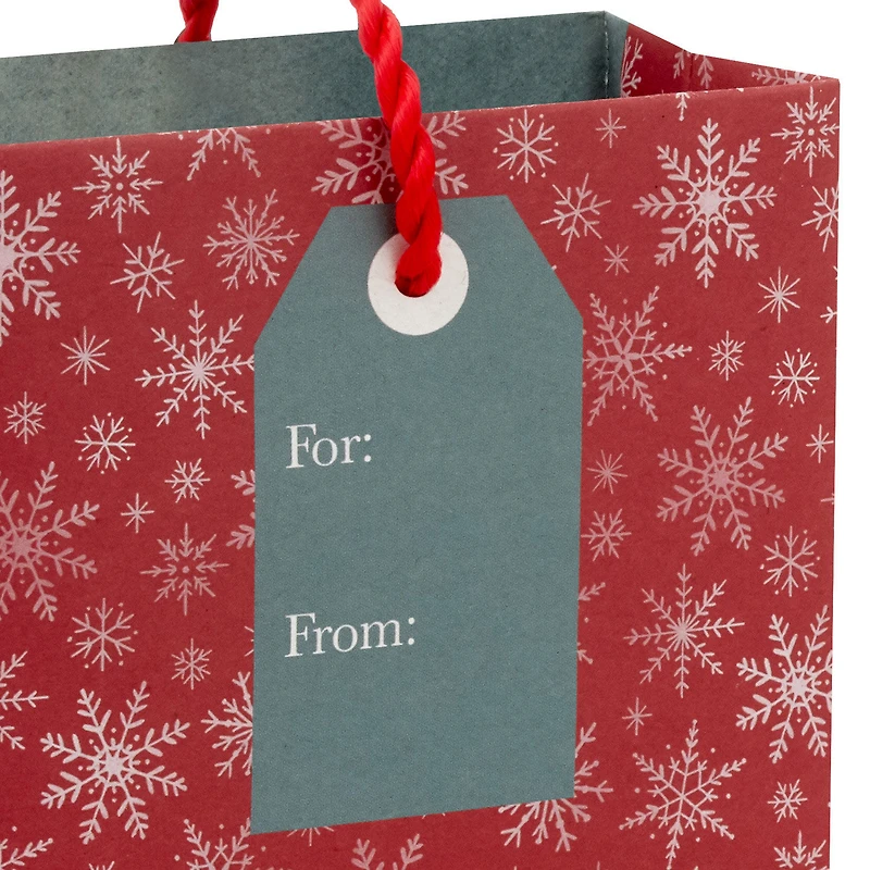 4.6" Winter Wishes Snowman Holiday Gift Card Holder Mini Bag for only USD 2.49 | Hallmark