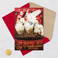 Opera Chickens Funny Musical Valentine's Day Card for only USD 6.99 | Hallmark