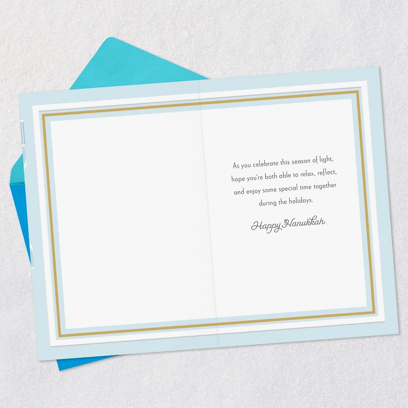 Relax, Reflect and Enjoy Hanukkah Card for Both for only USD 3.99 | Hallmark