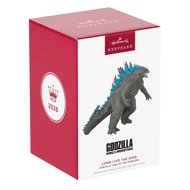 Godzilla: King of the Monsters Long Live the King Ornament for only USD 29.99 | Hallmark