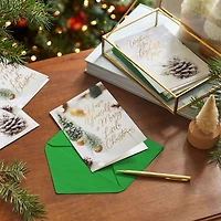 Snowy Botanical Boxed Christmas Cards, Pack of 40 for only USD 16.99 | Hallmark