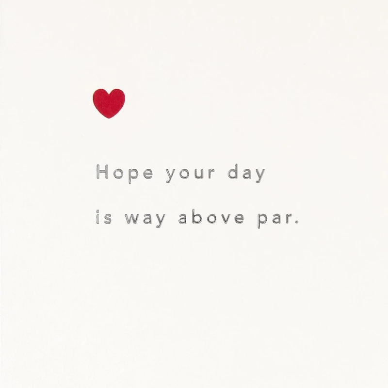 Way Above Par Birthday Card for only USD 8.59 | Hallmark