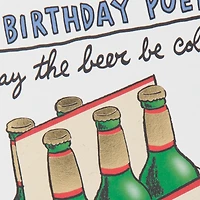 Beer Poem Funny Birthday Card for only USD 4.49 | Hallmark