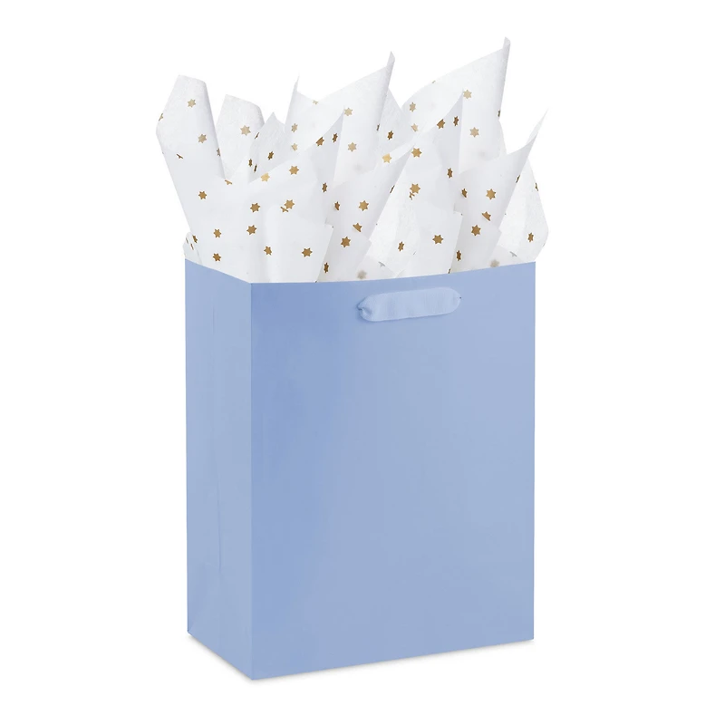 Gold Stars of David on White Hanukkah Tissue Paper, 6 sheets for only USD 1.99 | Hallmark