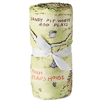 Disney Winnie the Pooh Hundred Acre Wood Map Throw Blanket, 60x52 for only USD 44.99 | Hallmark