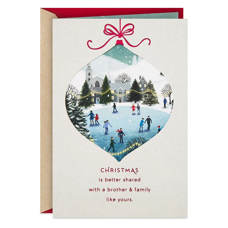 Holiday Fun, Love and Laughter Christmas Card for Brother and Family for only USD 5.99 | Hallmark