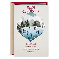 Holiday Fun, Love and Laughter Christmas Card for Brother and Family for only USD 5.99 | Hallmark