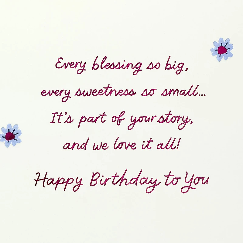 We Love Every Part of Your Story Birthday Card for Daughter for only USD 6.99 | Hallmark
