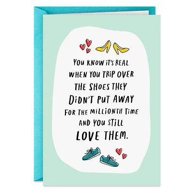 Love You, Messy Sh*t and All Funny Romantic Love Card for only USD 4.49 | Hallmark