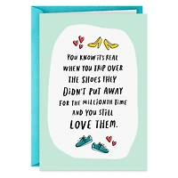 Love You, Messy Sh*t and All Funny Romantic Love Card for only USD 4.49 | Hallmark