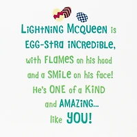 Disney/Pixar Cars Fasten Your Seat Belt for Fun Easter Card for Grandson with Stickers for only USD 4.59 | Hallmark