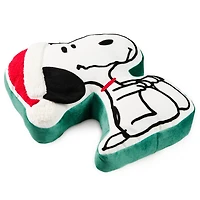 Peanuts® Santa Snoopy Shaped Pillow, 13x15 for only USD 39.99 | Hallmark