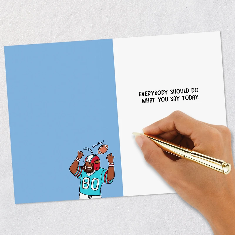 Everybody Should Do What You Say Funny Birthday Card for Him for only USD 3.99 | Hallmark