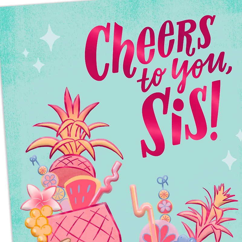 Cheers to Being Family and Friends Birthday Card for Sister for only USD 2.99 | Hallmark