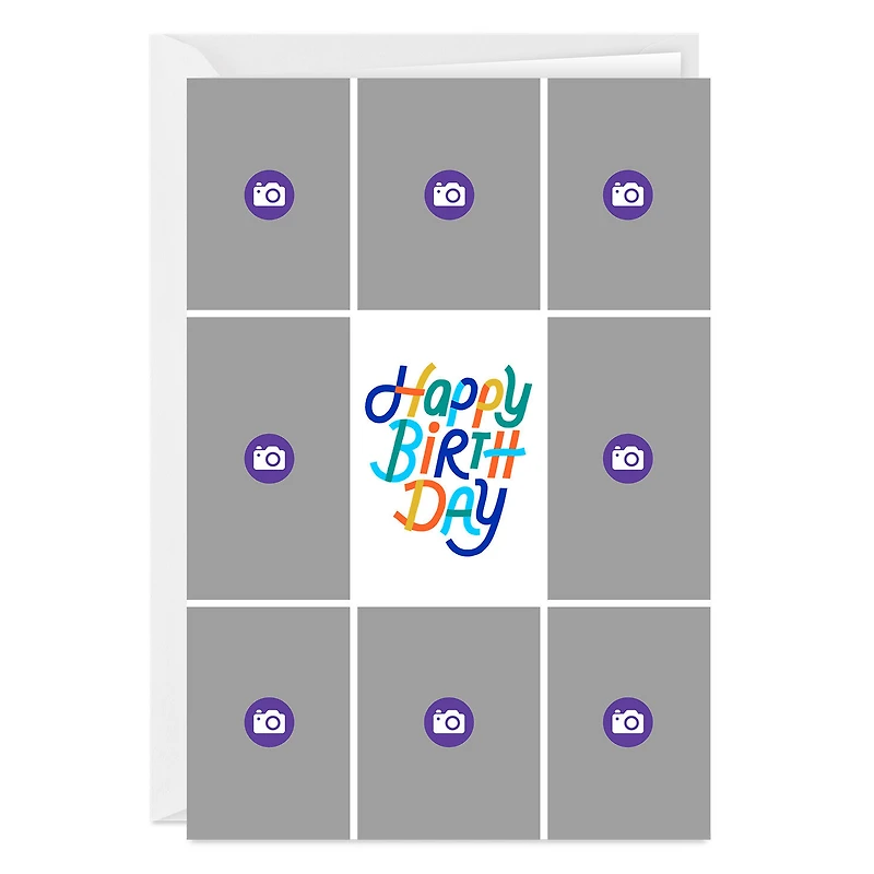 Photo Collage Frame Custom Birthday Card for only USD 4.99 | Hallmark