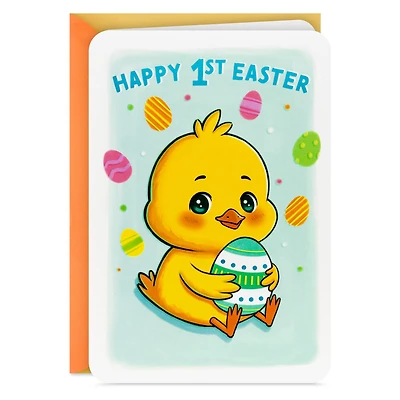 Bunnies and Blossoms for Someone Brand New Baby's First Easter Card for only USD 4.59 | Hallmark
