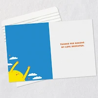 Thanks for Making My Life Brighter Father's Day Card for only USD 3.99 | Hallmark