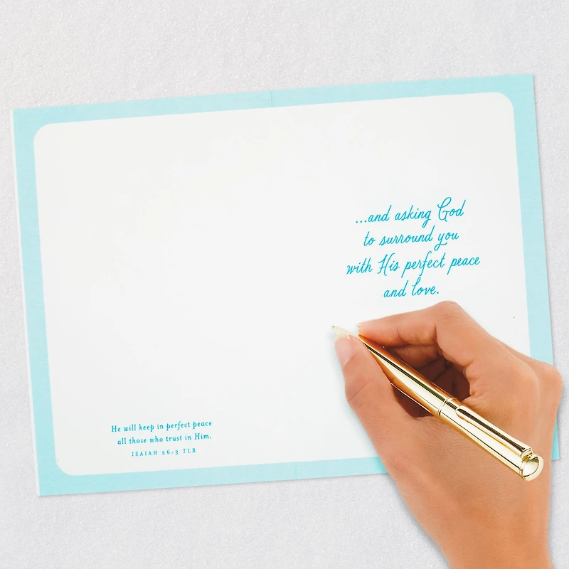 God's Peace and Love For You Religious Sympathy Card for only USD 3.99 | Hallmark