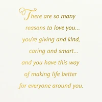 So Many Reasons to Love You Mother's Day Card for Wife for only USD 6.99 | Hallmark