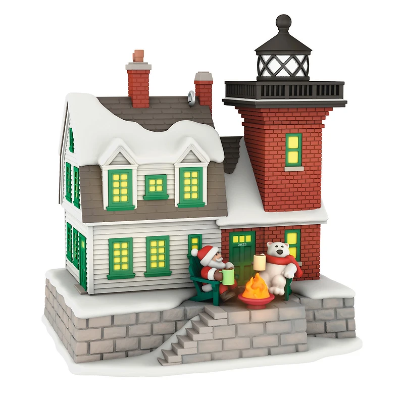Holiday Lighthouse 2025 Ornament With Light for only USD 34.99 | Hallmark