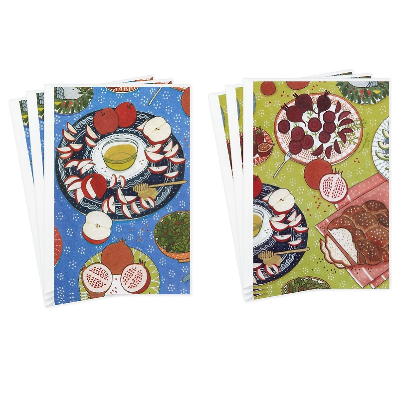Plates of Fruit Rosh Hashanah Cards, Pack of 6 for only USD 4.99 | Hallmark
