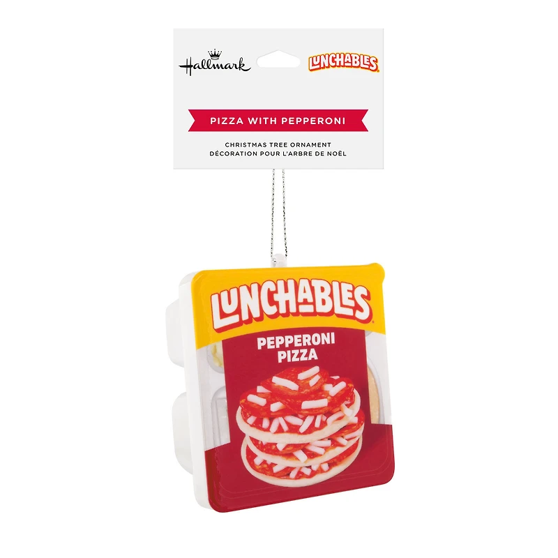 Kraft Lunchables™ Pepperoni Pizza Shatterproof Hallmark Ornament for only USD 7.99 | Hallmark