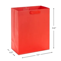 9.6" Assorted Solid Colors 4-Pack Medium Gift Bags for only USD 7.99 | Hallmark