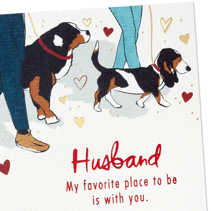 Walking Through Life With Your Best Friend Valentine's Day Card for Husband for only USD 4.99 | Hallmark