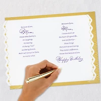 Because of You Birthday Card for Mom for only USD 7.99 | Hallmark