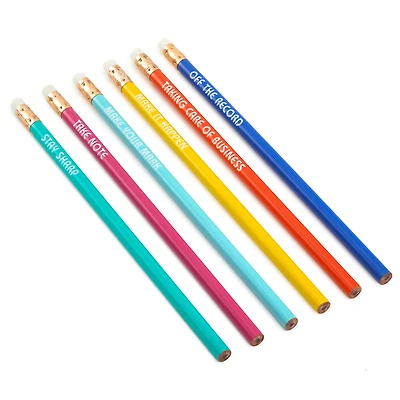 Motivating Messages Wooden Pencils, Pack of 6 for only USD 9.99 | Hallmark