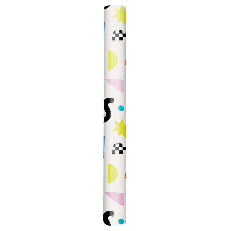 Abstract Neon on Black and Confetti on White Reversible Table Runner for only USD 4.99 | Hallmark