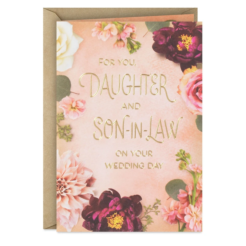 Thrilled to Celebrate You Wedding Card for Daughter and Son-in-Law for only USD 3.99 | Hallmark