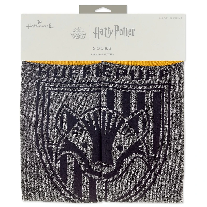 Harry Potter™ Hufflepuff™ House Crest Crew Socks for only USD 14.99 | Hallmark
