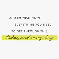 I Care About You, Today and Every Day Encouragement Card for only USD 2.99 | Hallmark