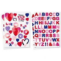 Happy Hearts Kids Classroom Valentines Set With Cards, Stickers and Customizable Mailbox for only USD 16.99 | Hallmark