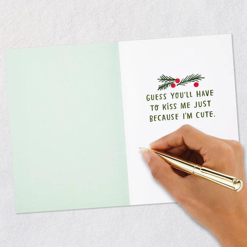 All Out of Mistletoe Funny Romantic Christmas Card for only USD 4.49 | Hallmark