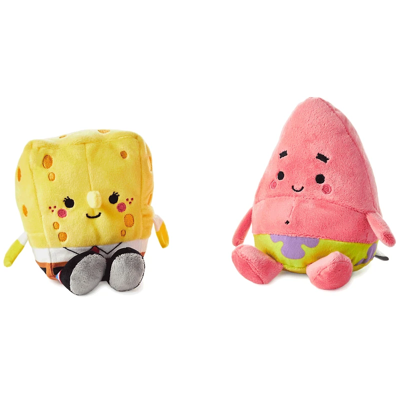 Better Together Nickelodeon SpongeBob and Patrick Magnetic Plush Pair, 5.75" for only USD 22.99 | Hallmark