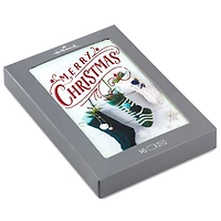 Stockings Hung With Care Boxed Christmas Cards, Pack of 16 for only USD 15.49 | Hallmark