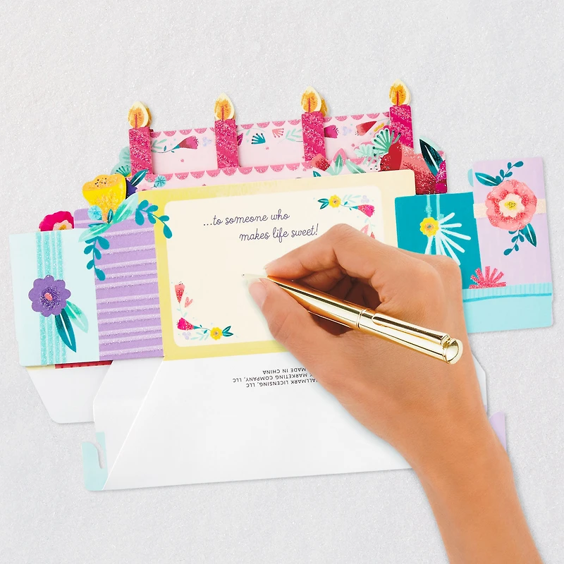 You Make Life Sweet 3D Pop-Up Birthday Card for only USD 7.99 | Hallmark