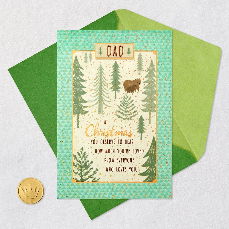 I Love You Very Much Christmas Card for Dad for only USD 5.59 | Hallmark
