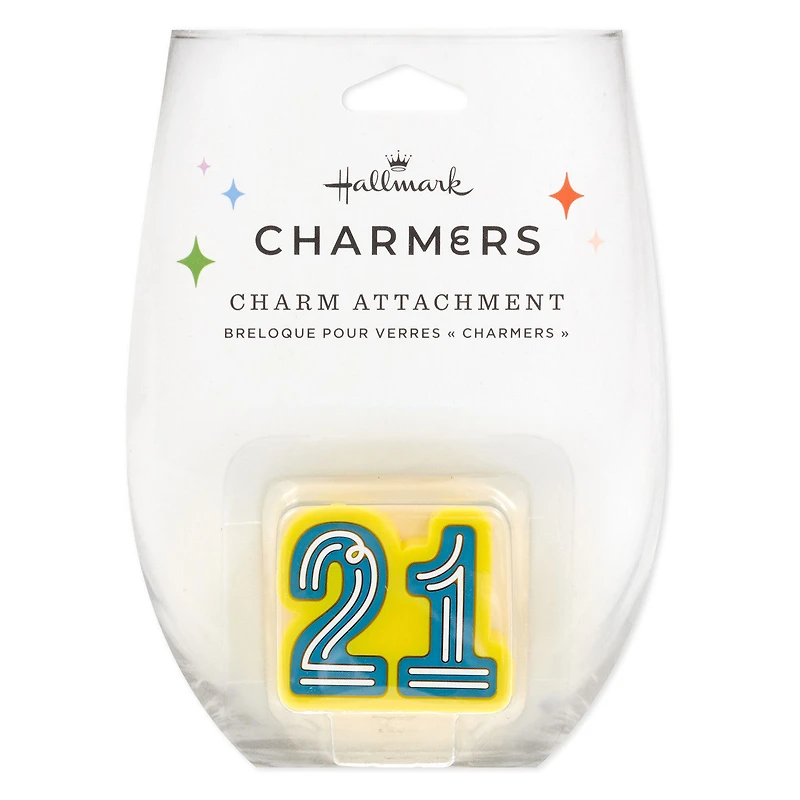 Charmers 21st Birthday Silicone Charm for only USD 8.99 | Hallmark