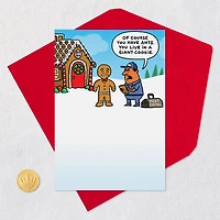 Gingerbread House With Ants Funny Christmas Card for only USD 3.99 | Hallmark
