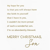 So Proud, So Blessed Christmas Card for Son for only USD 5.99 | Hallmark